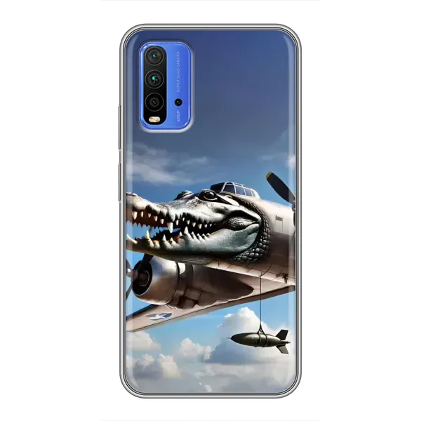 Чохол з принтом «Бомбардіро крокоділо» для Xiaomi Redmi 9T Чохол з принтом «Бомбардіро крокоділо» для Xiaomi Redmi 9T