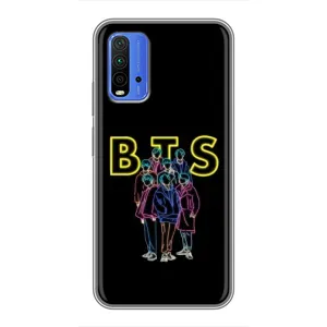 Чохли BTS для Xiaomi Redmi 9T (AlphaPrint) (BTS стайл)