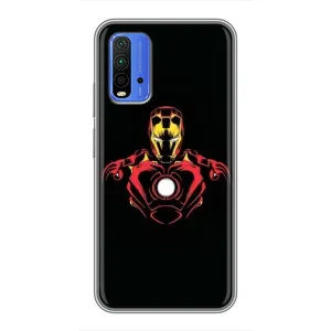 Чохли з героями Марвел Xiaomi Redmi 9T (VPrint) (Залізна людина)