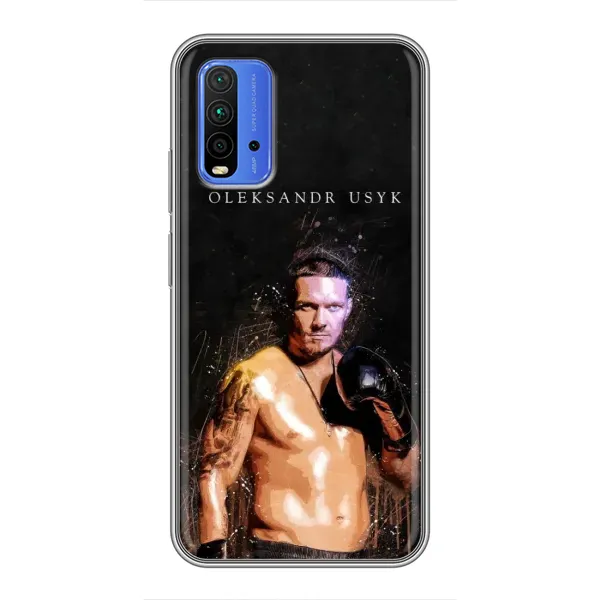 Чохол з принтом «Боксер Олександр Усик» для Xiaomi Redmi 9T
