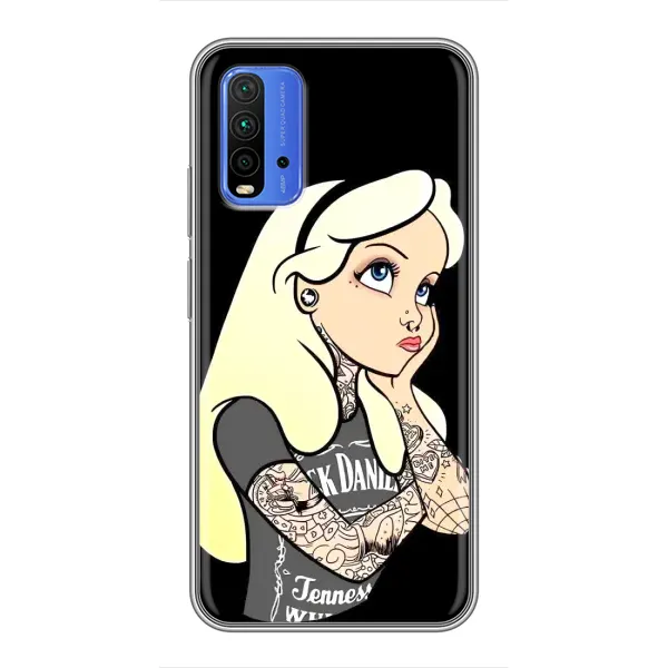 Чохол з принтом «Дівчина в тату» для Xiaomi Redmi 9T