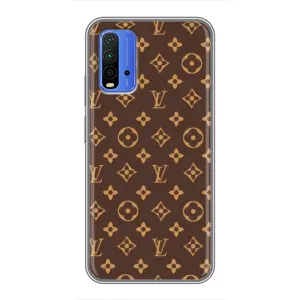 Чохли Луі Вітон для Xiaomi Redmi 9T (AlphaPrint - LOUIS VUITTON) (фон LOUIS VUITTON)