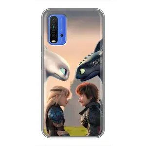 Чохол як приборкати дракона на Xiaomi Redmi 9T (Гикавка і Астрід)