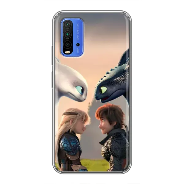 Чохол з принтом «Гикавка і Астрід» для Xiaomi Redmi 9T