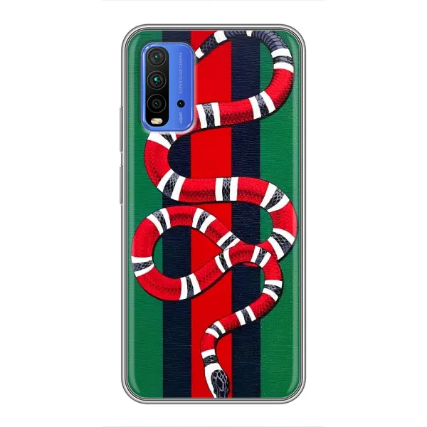 Чехол с принтом «Gucci змия» для Xiaomi Redmi 9T