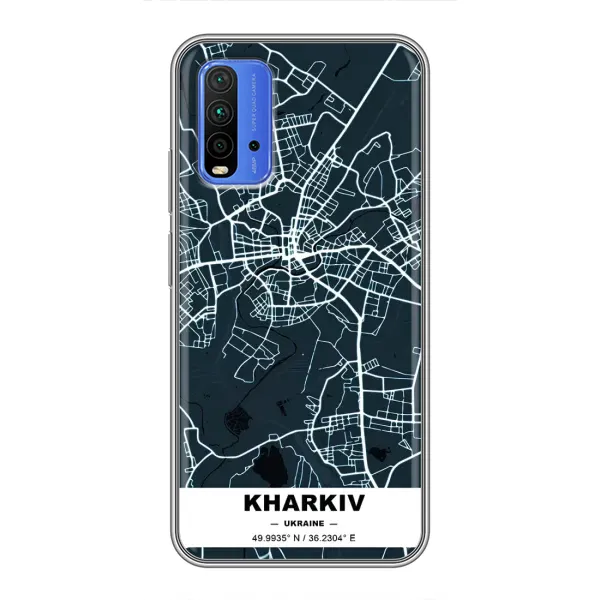 Чехол с принтом «Харьков» для Xiaomi Redmi 9T