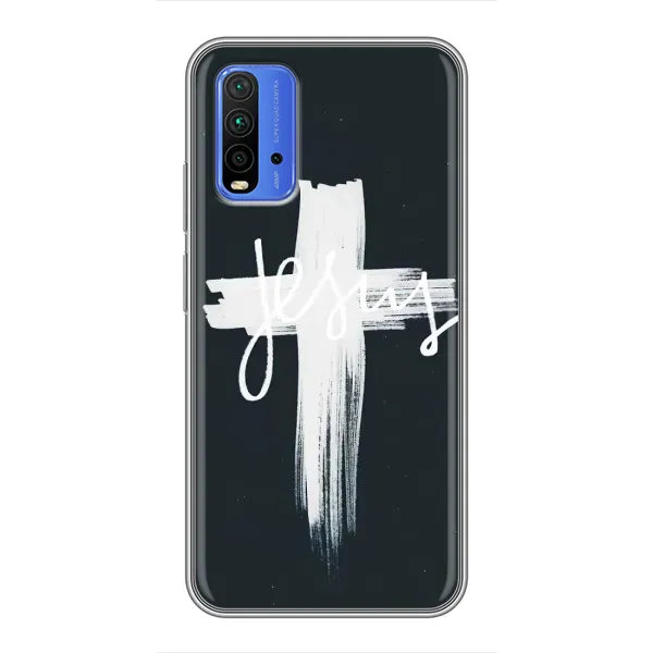 Чохол з принтом «Ісус» для Xiaomi Redmi 9T