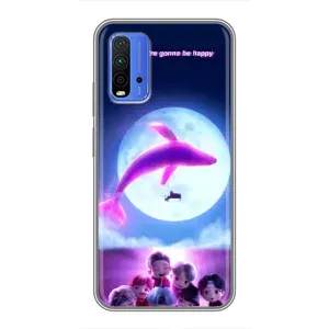 Чохли BTS для Xiaomi Redmi 9T (AlphaPrint) (КИТ BTS)