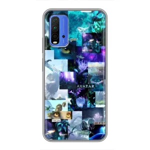 Чохли з фільму АВАТАР для Xiaomi Redmi 9T (AlphaPrint) (колаж Аватар)