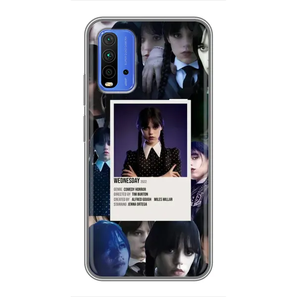 Чохол з принтом «колаж Венздей» для Xiaomi Redmi 9T
