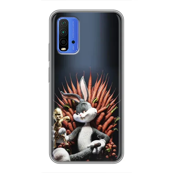 Чехол с принтом «Король Кролик» для Xiaomi Redmi 9T