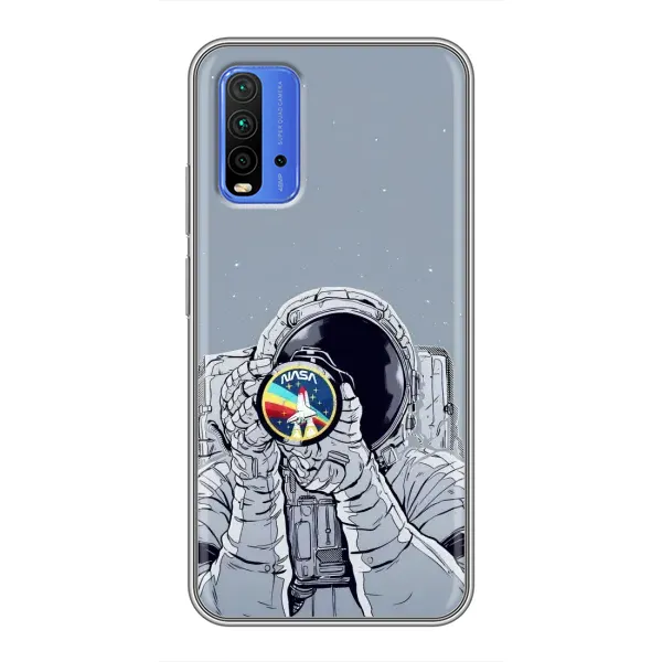 Чохол з принтом «Космонавт фото» для Xiaomi Redmi 9T Чохол з принтом «Космонавт фото» для Xiaomi Redmi 9T