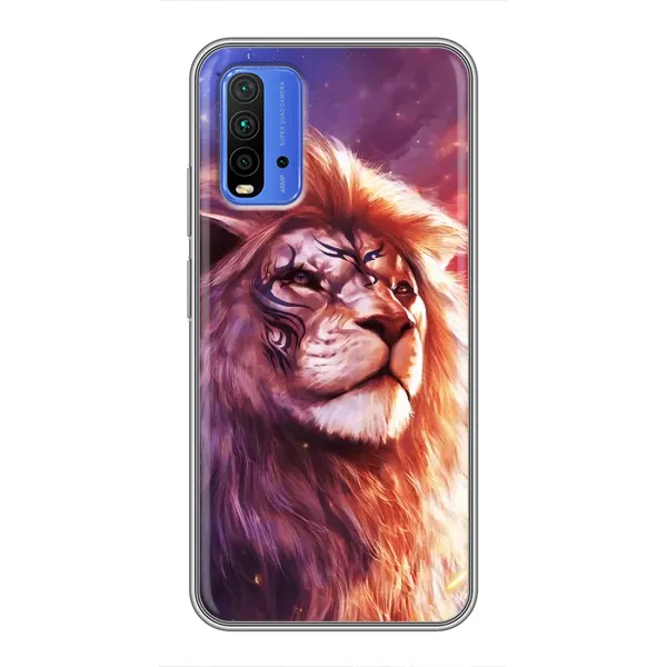 Чехол с принтом «Красочный Лев» для Xiaomi Redmi 9T Чехол с принтом «Красочный Лев» для Xiaomi Redmi 9T
