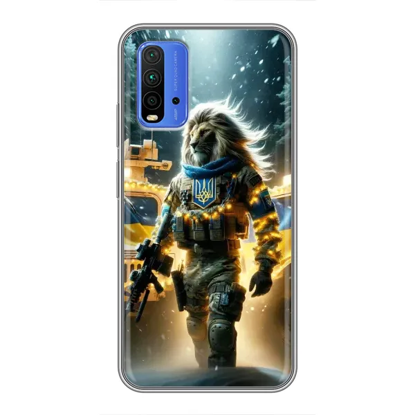 Чохол з принтом «ЛЕВ ЗСУ» для Xiaomi Redmi 9T