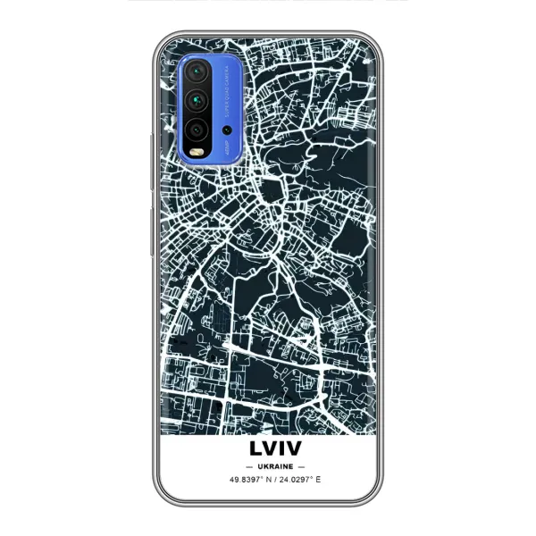 Чехол с принтом «Львов» для Xiaomi Redmi 9T