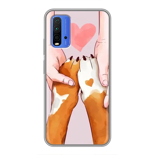 Чехол с принтом «Любовь к собакам» для Xiaomi Redmi 9T