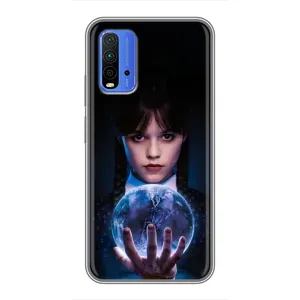 Чохол з дизайном Венздей 2 на Xiaomi Redmi 9T (Магічна сфера Венздей)