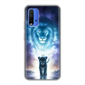 Чохол з картинкою ЛЕВ для Xiaomi Redmi 9T (VPrint) (Маленький лев)