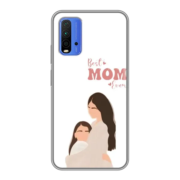 Чохол з принтом «Мама і донька» для Xiaomi Redmi 9T