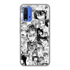 Анімешний чохол для Xiaomi Redmi 9T (Ahegao manga)