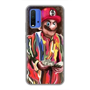 Бренднові Чохли для Xiaomi Redmi 9T - (PREMIUMPrint) (Mario LV)