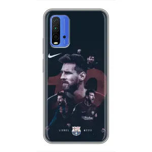 Чохли Мессі для Xiaomi Redmi 9T (AlphaPrint) (Мессі 10)