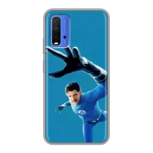 Чохол з принтом Фантастична четвірка для Xiaomi Redmi 9T (Містер Фантастік супергерой)