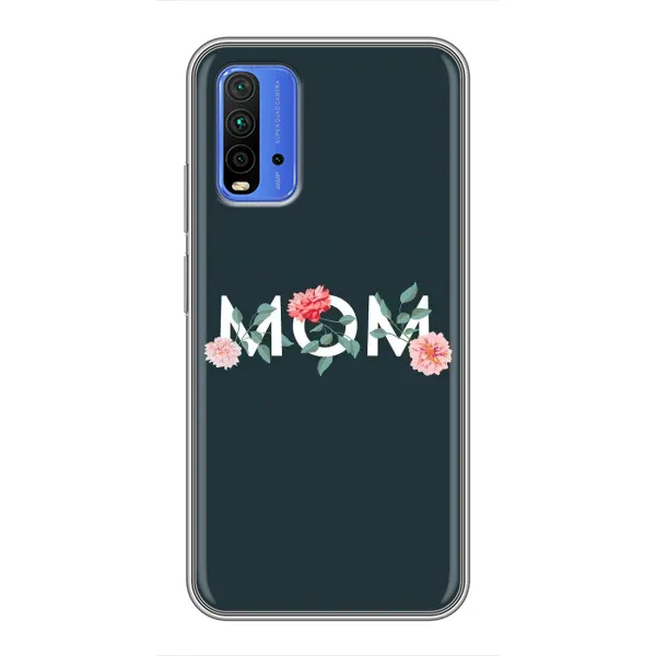 Чохол з принтом «Mom дизайн» для Xiaomi Redmi 9T