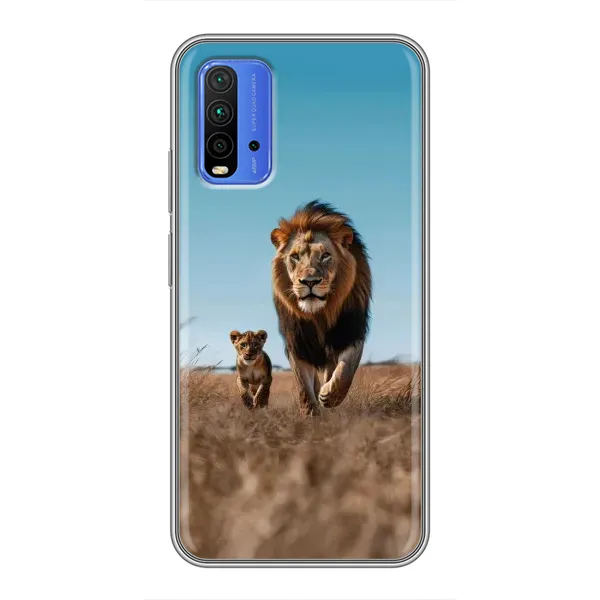 Чехол с принтом «Мусафа и Симба» для Xiaomi Redmi 9T Чехол с принтом «Мусафа и Симба» для Xiaomi Redmi 9T