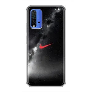 Чохол з принтом «Найк червоний» для Xiaomi Redmi 9T