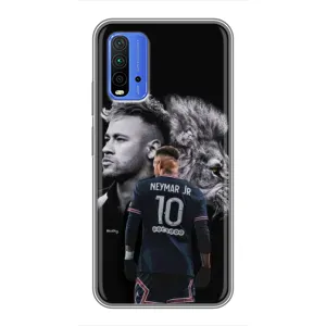 Чохол Неймар для Xiaomi Redmi 9T (AlphaPrint) (Неймар Лев)