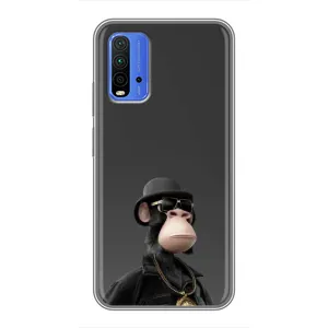 Чохли з Мавпами NFT для Xiaomi Redmi 9T (AlphaPrint) (Мавпа NFT)