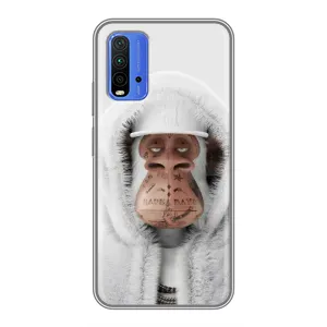 Чохли з Мавпами NFT для Xiaomi Redmi 9T (AlphaPrint) (мавпа NFT в тату)