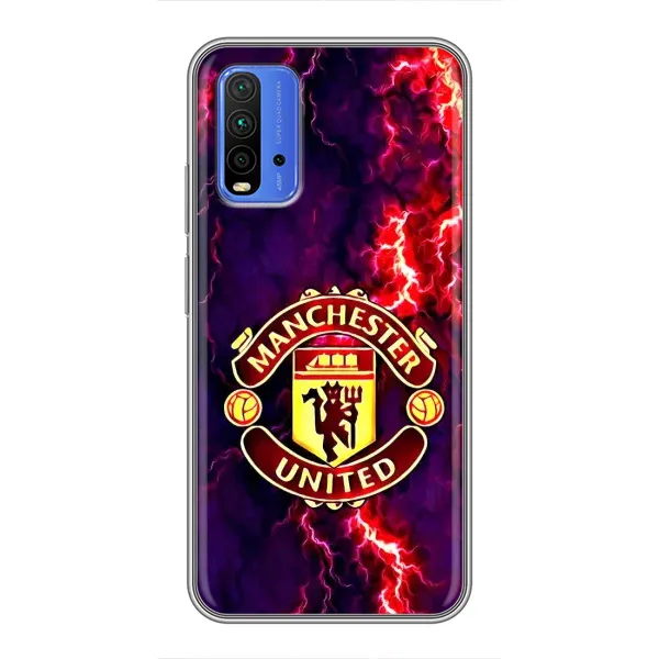 Чехол с принтом «огненный Манчестер» для Xiaomi Redmi 9T Чехол с принтом «огненный Манчестер» для Xiaomi Redmi 9T