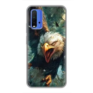 Чохол з принтом «Орел у польоті» для Xiaomi Redmi 9T