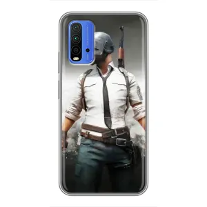 Чеjхол PUBG для Сяомі Редмі 9Т (AlphaPrint) (Пабг мен)