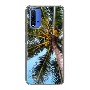 Силіконовий чохол з КАРТИНКАМИ літо для Xiaomi Redmi 9T (AlphaPrint) (Пальма)