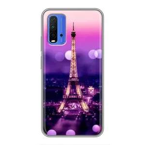 Чохол Ейфелева Вежа Xiaomi Redmi 9T - (AlphaPrint) (Париж Башня)