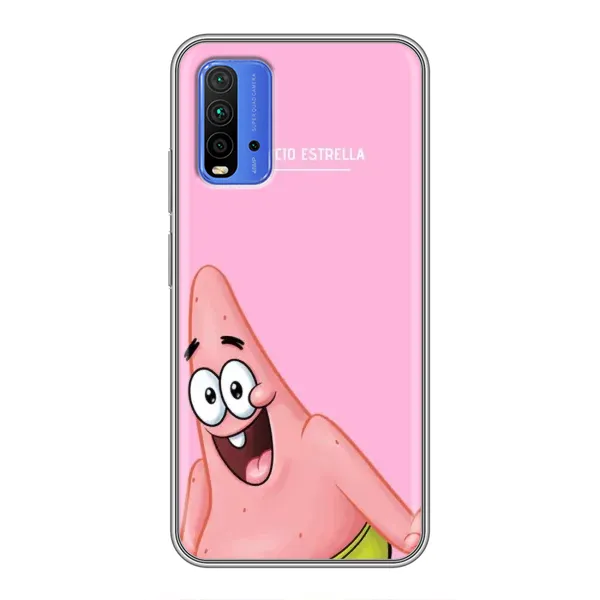 Чохол з принтом «Персонаж Патрік» для Xiaomi Redmi 9T