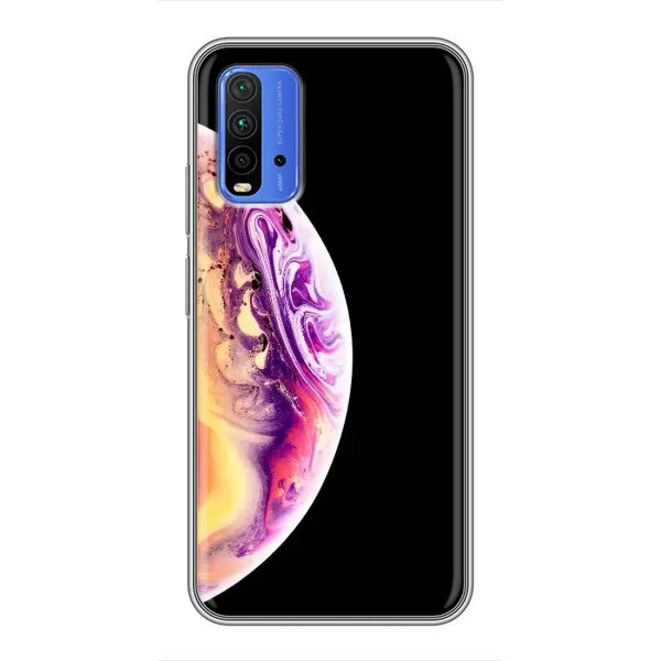 Чохол з принтом «Планета Айфон» для Xiaomi Redmi 9T