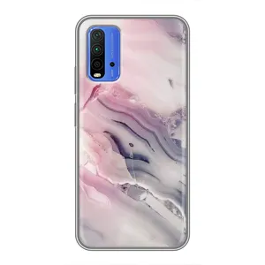 Мраморний чехол на Xiaomi Redmi 9T (VPrint) (Пурпурний Мрамор)