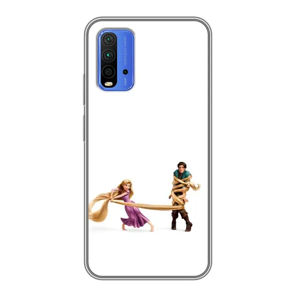 Чохол з принтом «Рапунцель та Флін» для Xiaomi Redmi 9T