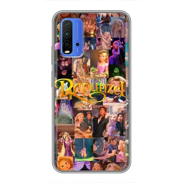 Чохол з принтом «Колаж Рапунцель» для Xiaomi Redmi 9T