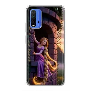 Чохол Рапунцель для Xiaomi Redmi 9T (Рапунцель на вежі)