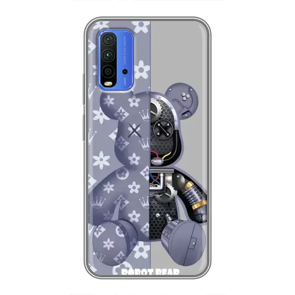Чохол з принтом «Робот Медведик» для Xiaomi Redmi 9T Чохол з принтом «Робот Медведик» для Xiaomi Redmi 9T