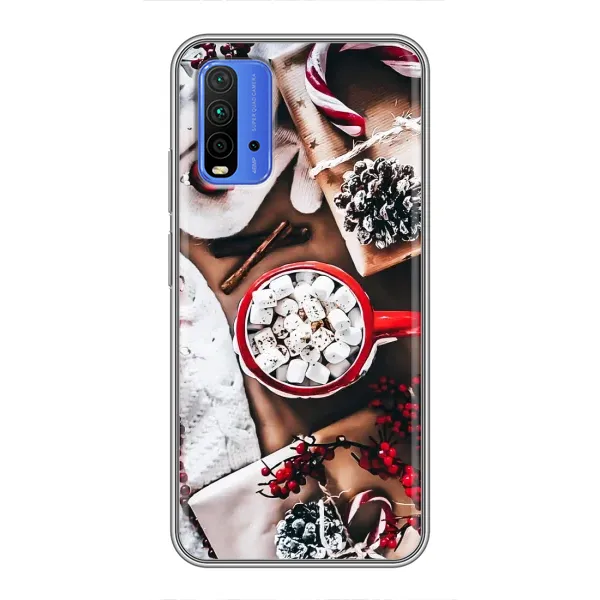 Чохол з принтом «Різдвяна атмосфера» для Xiaomi Redmi 9T