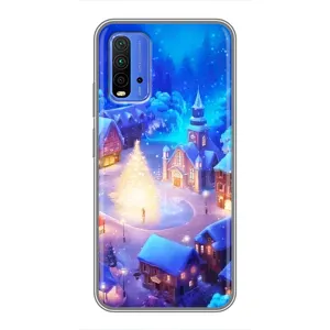 Різдвяні Чохли для Xiaomi Redmi 9T (VPrint) (Різдвяне місто)