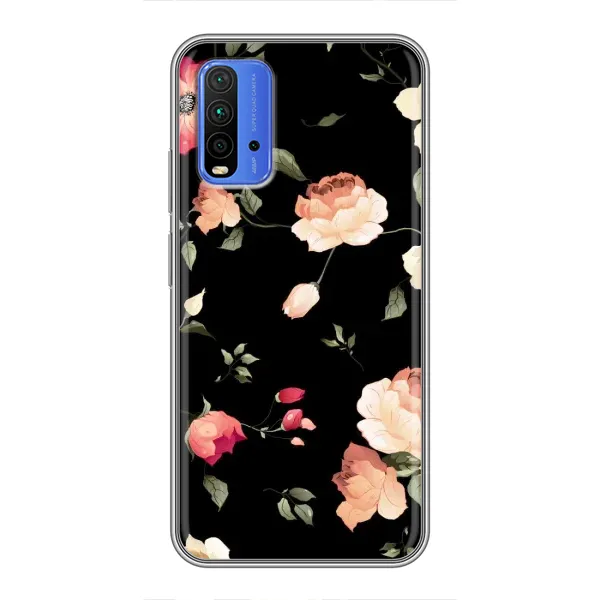Чехол с принтом «Розочки» для Xiaomi Redmi 9T Чехол с принтом «Розочки» для Xiaomi Redmi 9T