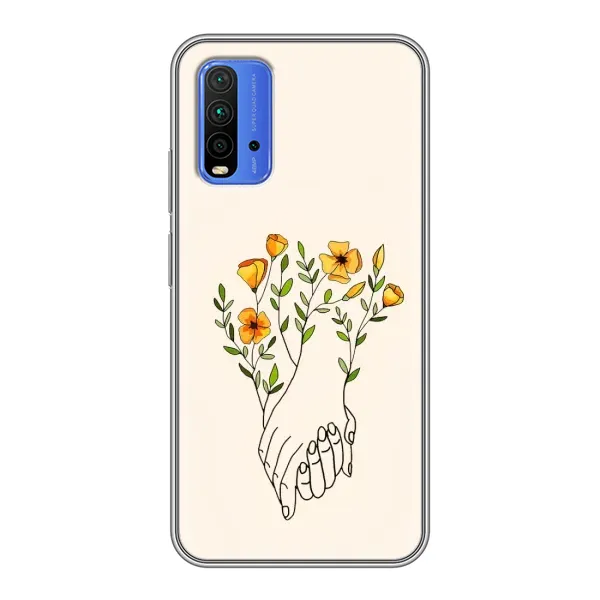 Чохол з принтом «Руки любві» для Xiaomi Redmi 9T