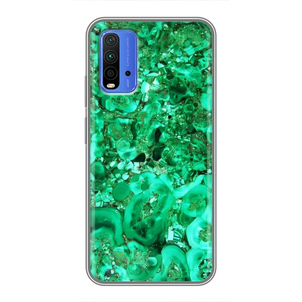 Чехол с принтом «Салатный Мрамор» для Xiaomi Redmi 9T